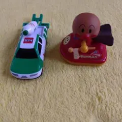 トミカ 三ツ矢サイダー トラック アンパンマン フィギュア セット — image 1