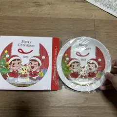 不二家 ペコちゃん 2023 クリスマスプレート 皿 — image 1