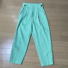 ★エレンディーク　ボタンベルトタックパンツ — image 1