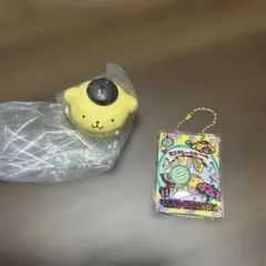 ポムポムプリン2種セット　マカロンケース、ミニフレークシール — image 1