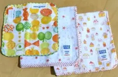 【新品】COCO WALK ガーゼハンカチ 大小3枚セット — image 1