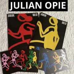 銀座シックスマガジンJulianOpie ジュリアンオピー 2冊ポストカード4枚 — image 1
