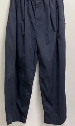 DANTON ワイドパンツ イージーパンツ ネイビー — image 1