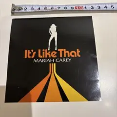 Mariah Carey It's Like That 販促用ステッカー — image 1