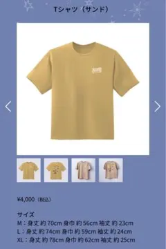 SEKAI NO OWARI Tシャツ サンド M — image 1