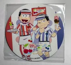 おそ松さん アニメイトカフェ メニュー注文特典 コースター ペア おそ松 カラ松 — image 1