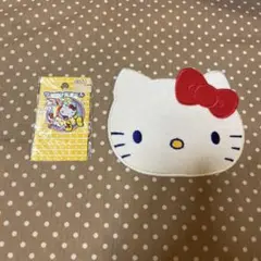 ハローキティ ワッペン風シールとワッペン2種セット — image 1