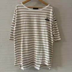 ルミノア★ロゴワッペン付ボーダーTシャツT05 — image 1