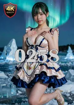 《高画質A4ポスター》AI美女 美少女 ロリータ セクシー コスプレ — image 1