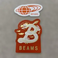BEAMS 辰年ステッカー 通常ステッカー2枚セット — image 1
