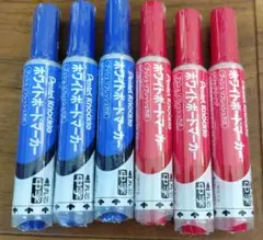 【3本✕2色】Pentel Knockle ホワイトボードマーカー 2色セット — image 1