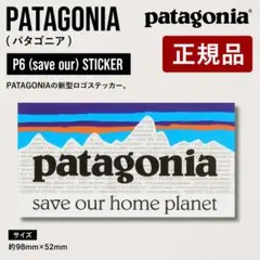 【新品・正規品】パタゴニア ステッカー　P6(save our) — image 1
