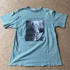 koé HURRY GO ROUND Tシャツ Mサイズ グリーン系 — image 1