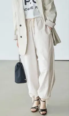 IENA 【loomer/ルーマー】コット ンシルク イージーパンツ — image 1