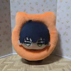 〖試作品〗猫 ドーナツ ぬい ちびぐるみ オレンジ — image 1