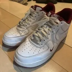 Nike Air Force 1 Low ホワイトレッド — image 1
