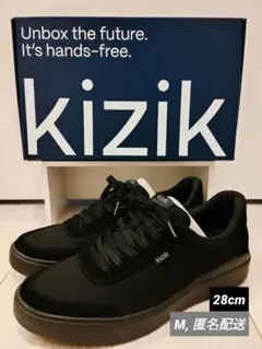 «新品»kizik キジック ハンズフリー スニーカー Prague2 黒 28 — image 1