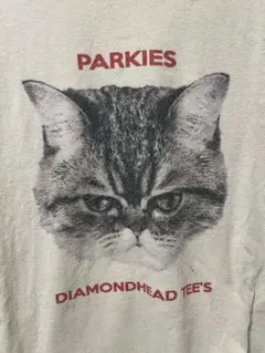 PARKIES パーキース　猫プリント長袖Tシャツ — image 1