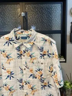 CARIBBEAN JOE カリビアンジョー 半袖アロハシャツ XXL 白 — image 1