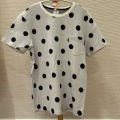 R.NEWBOLD ドット柄 ポケット付き Tシャツ — image 1