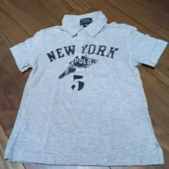 [再値下げ】　Polo Ralph Lauren グレー ポロシャツ 3T — image 1