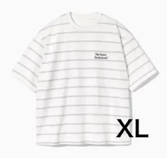 ennoy PANEL BORDER S/S T-SHIRT (WHITE) — image 1