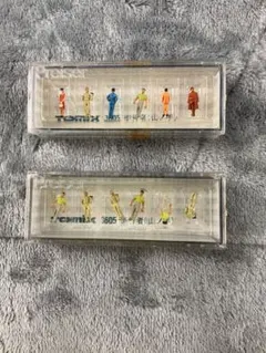 ビンテージTOMIX Preiser 3605 人形セット 歩行者 山ノ手 2個 — image 1