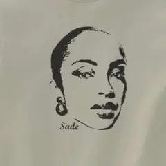 【シャーデー】Sade Tシャツ 新品未使用　サイズL シルバーグレー — image 1