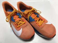 NIKE ランニングシューズ オレンジ ブルー — image 1