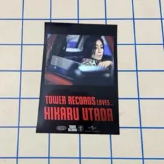 宇多田ヒカル　ステッカー　タワーレコード　タワレコ　TOWER RECORDS — image 1