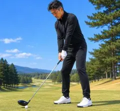 BRIEFING GOLF 3D LOGO SLIM PANTS — image 1