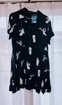 LAZY OAF キャスパー 半袖シャツワンピース　S/Mサイズ — image 1