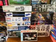 【未開封】amt スタートレックプラモデル スペースシップセット — image 1