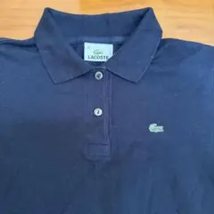 LACOSTE ラコステ 半袖ポロシャツ ネイビー サイズ38 — image 1