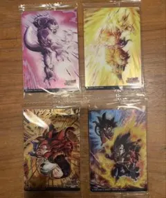 4枚セット イタジャガ Vol.9 ドラゴンボール 悟空　ゴジータ　フリーザ — image 1