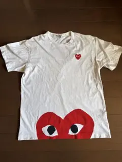 PLAY COMME des GARÇONS Tシャツ ホワイト L — image 1