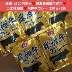 飛騨牛カレー 220ｇ×5袋 飛騨牛 カレー ルー 牛肉 肉 レトルト — image 1