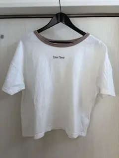 chocoさんコラボ　 刺繍 ホワイト Tシャツ M — image 1