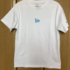 NEW ERA 半袖Tシャツ メンズM ホワイト ワンポイントロゴ — image 1