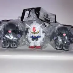 まちぼうけ　ガンダムの場合　Lサイズ　ガンダム（瞳あり）ザク（高機動）　計３個 — image 1