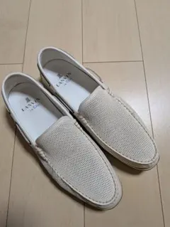 【メンズ】26cmLANVIN en Bleu メッシュ ホワイト — image 1