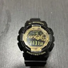 G-SHOCK ブラック×ゴールド デジタル腕時計 — image 1