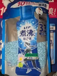 レノア 煮沸レベル消臭 抗菌ビーズ SPORTS クールリフレッシュ&シトラス — image 1