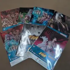 一番くじ 北斗の拳 F賞 強敵クリアファイル＆ステッカーセット 7セット — image 1