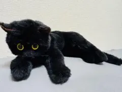 童心　DOUSIN 黒猫ぬいぐるみ　日本製 — image 1
