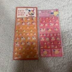 Sanrio U-SA-HA-NA シール 2点セット — image 1