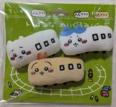 ちいかわ　トレインなぬいぐるみバッジ3個セット — image 1