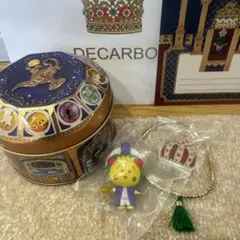 コジコジ　ランプ缶　青山デカーボ　緑タッセル付き — image 1