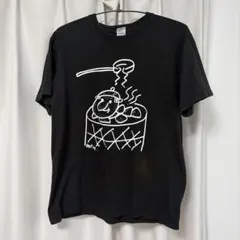 ニコーリフレ サウナストーン Tシャツ ブラック L 12sauna — image 1