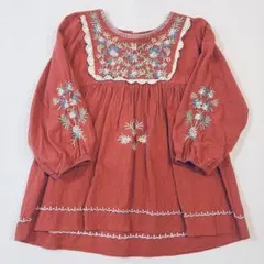 aoechild 刺繍ワンピース　95cm — image 1